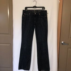 7 For All Mankind Long Bootcut Jeans